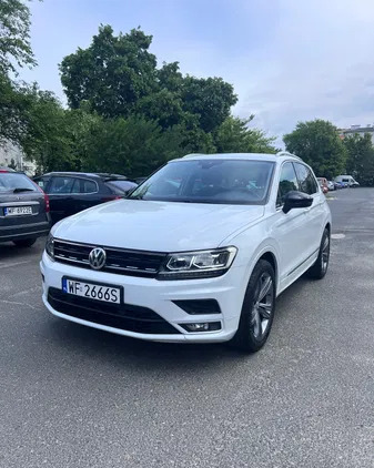 zachodniopomorskie Volkswagen Tiguan cena 103700 przebieg: 89227, rok produkcji 2018 z Warszawa